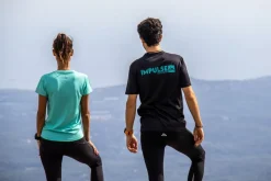 Men T-shirt Trail+ Black - Tee Shirt Mc | Impulse Outdoor