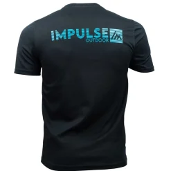 Men T-shirt Trail+ Black - Tee Shirt Mc | Impulse Outdoor
