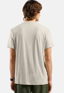 Merino 160 Plain T-shirt Gardenia - Tee Shirt Mc | Odlo
