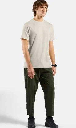 Merino 160 Plain T-shirt Gardenia - Tee Shirt Mc | Odlo