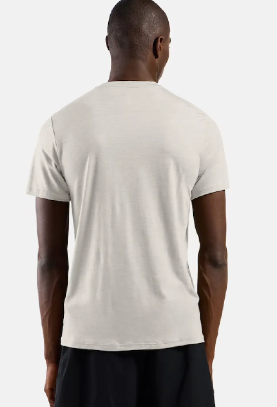 Merino Tencel Plain T-shirt Gardenia - Tee Shirt Mc | Odlo