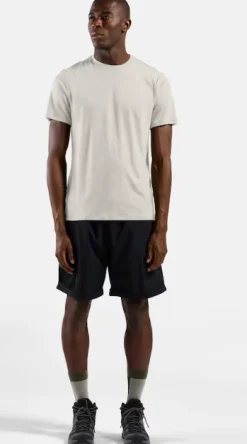 Merino Tencel Plain T-shirt Gardenia - Tee Shirt Mc | Odlo