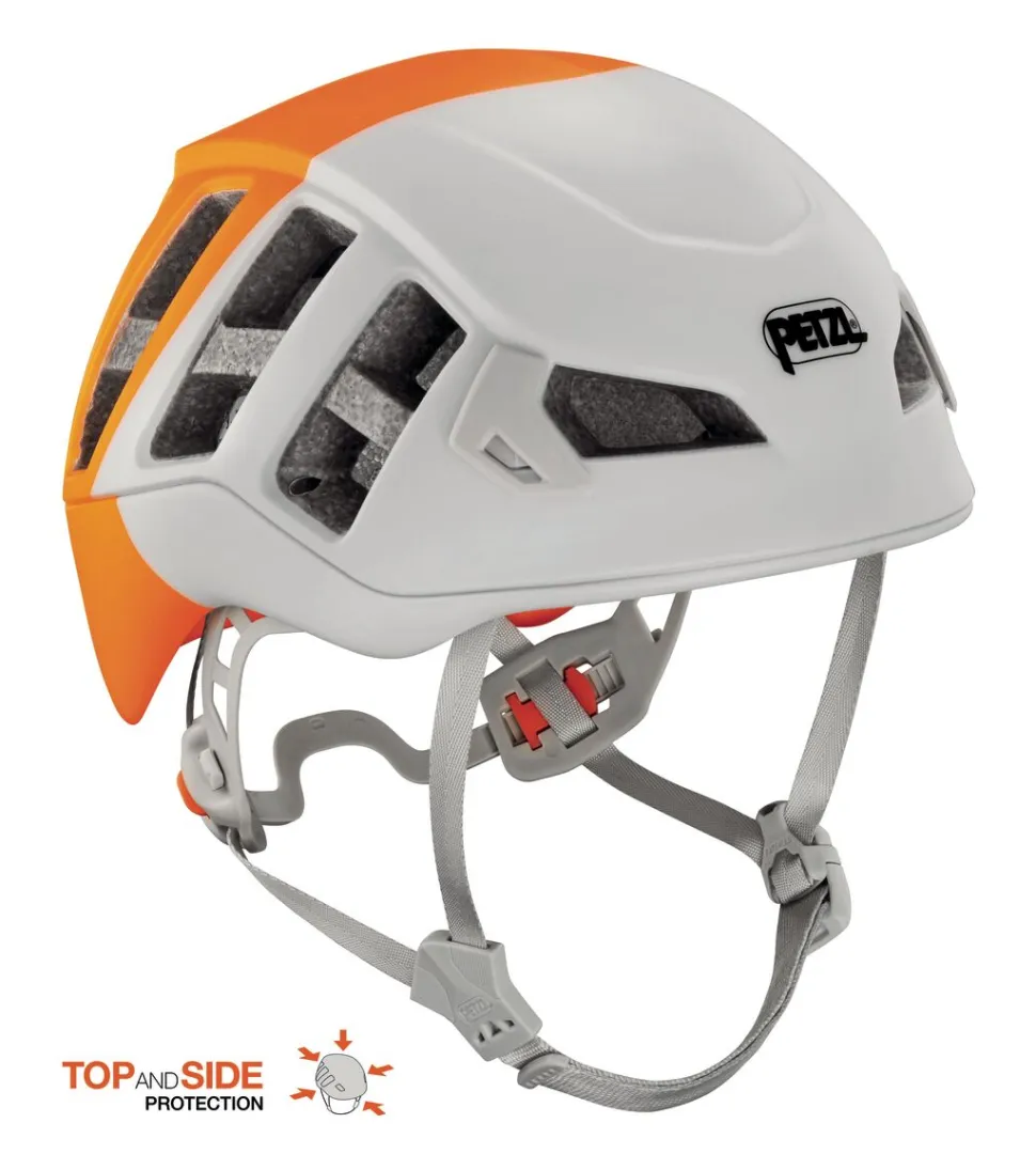 Meteor White Orange - Casques | Petzl