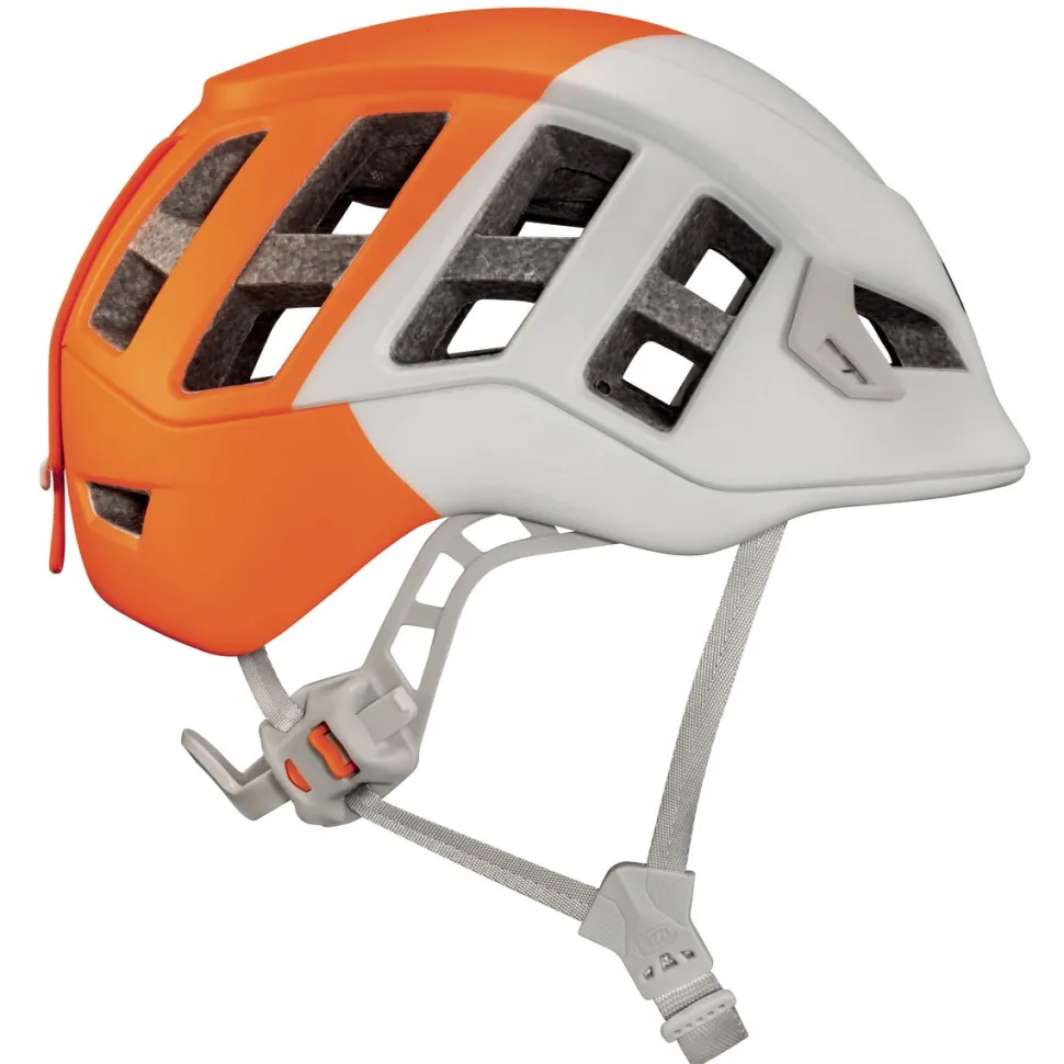 Meteor White Orange - Casques | Petzl