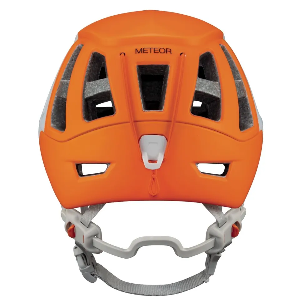 Meteor White Orange - Casques | Petzl