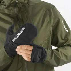 Moufles Bonatti Wp Mitten U Deep Black - Gants | Salomon