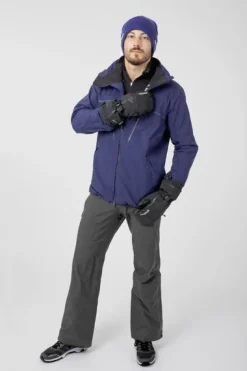 Moufles Down Spirit Gtx Mitten Black Silver - Gant | Reusch