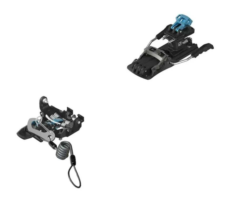 Mtn Pure + Brake Black / Blue - Fixation | Salomon
