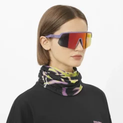 Neck Gaiter U Black Iris Orchid - Tour De Cou | Salomon