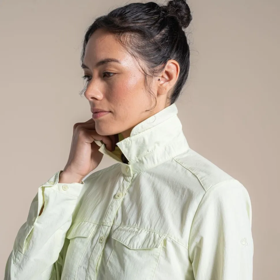 Nosilife Adventure Long Sleeved Shirt III Pear Drop - Chemise
