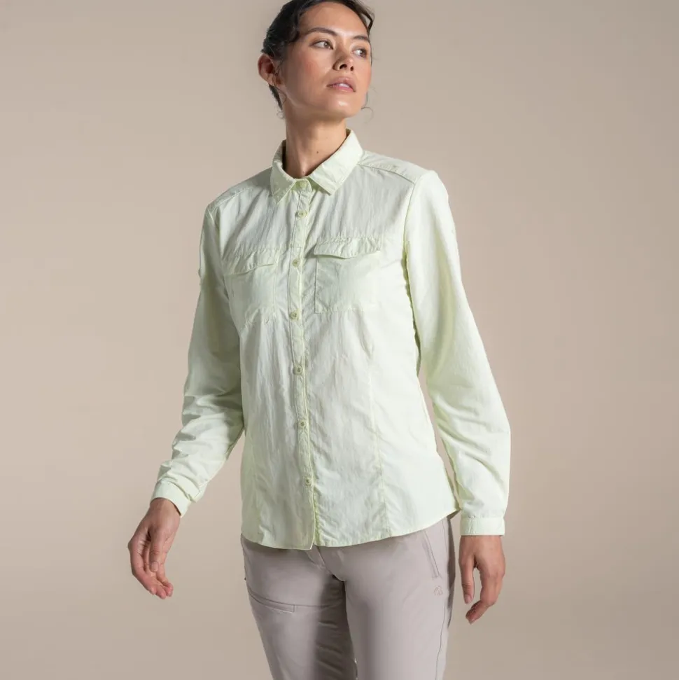 Nosilife Adventure Long Sleeved Shirt III Pear Drop - Chemise