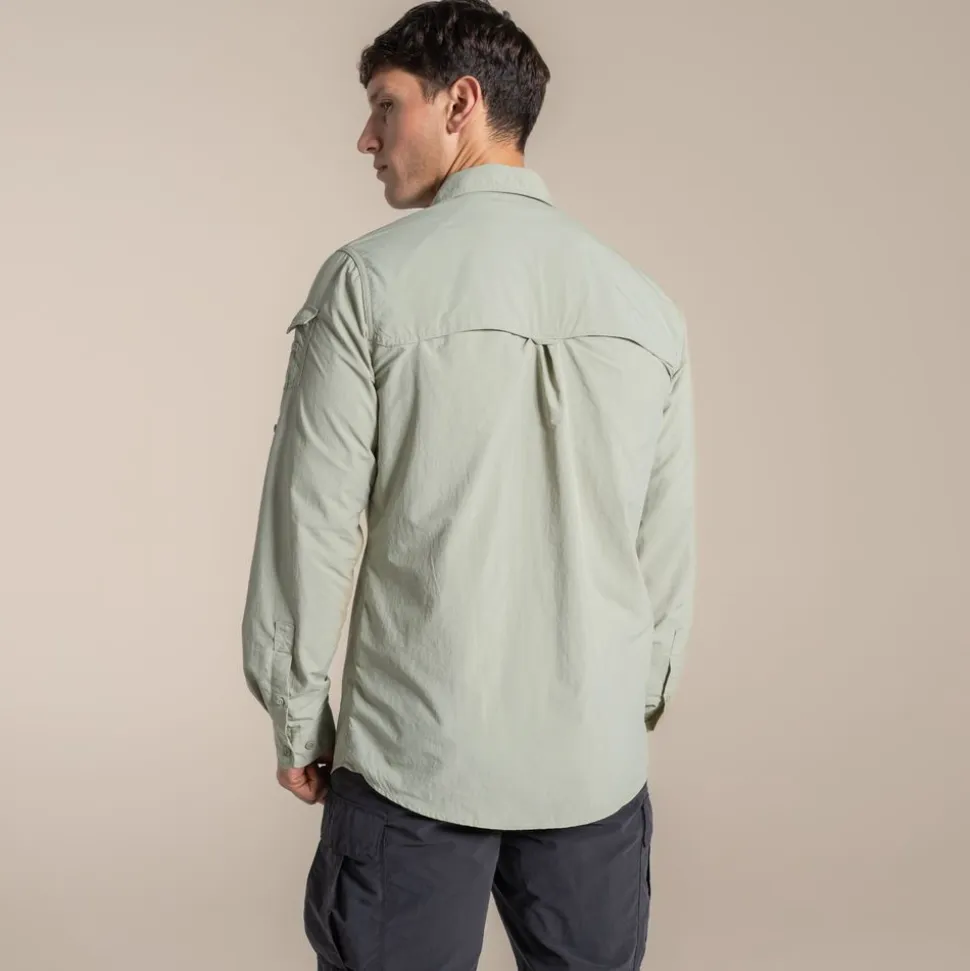 Nosilife Adventure Long Sleeved Shirt III Bay Leaf - Chemise