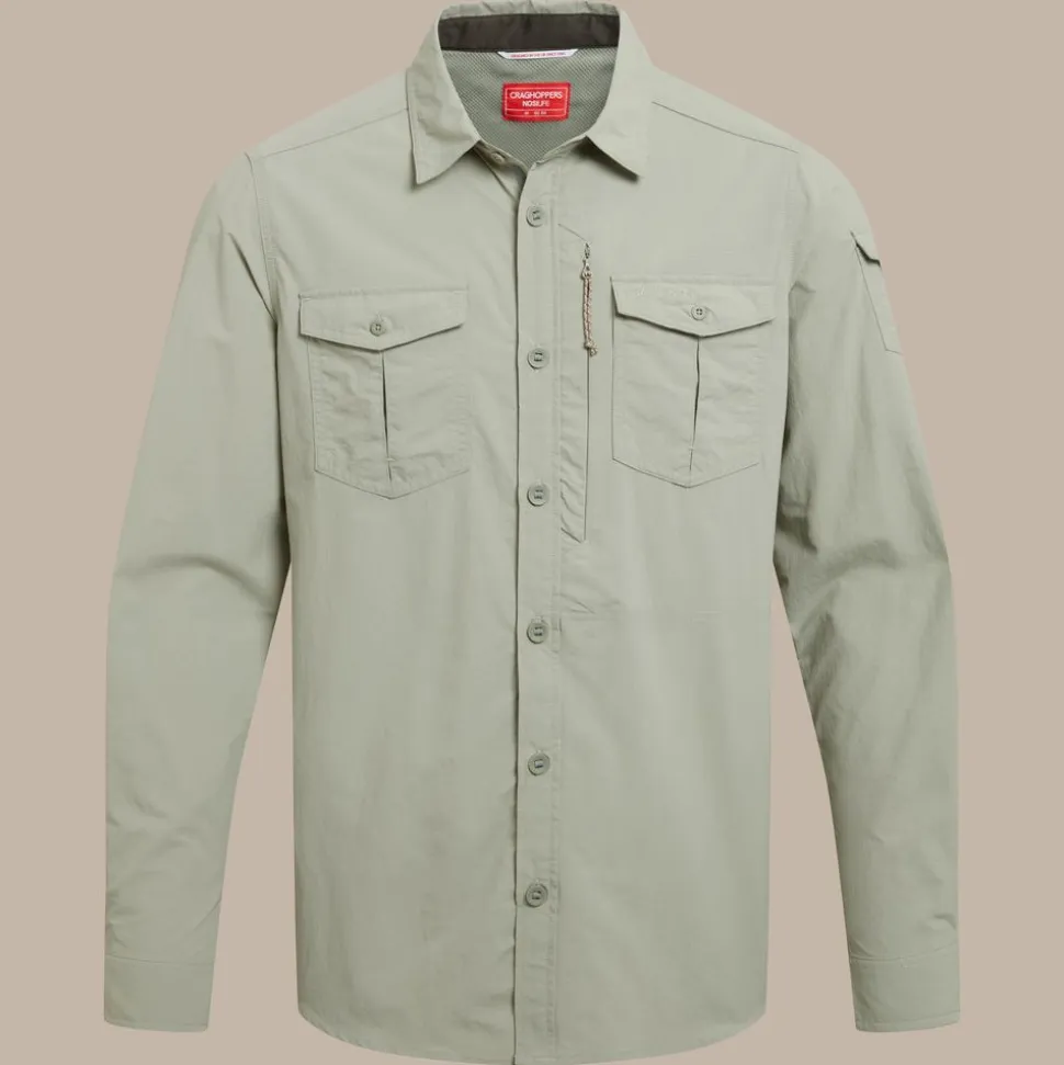 Nosilife Adventure Long Sleeved Shirt III Bay Leaf - Chemise
