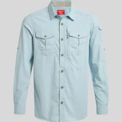 Nosilife Adventure Long Sleeved Shirt III Niagara Blue | Craghoppers