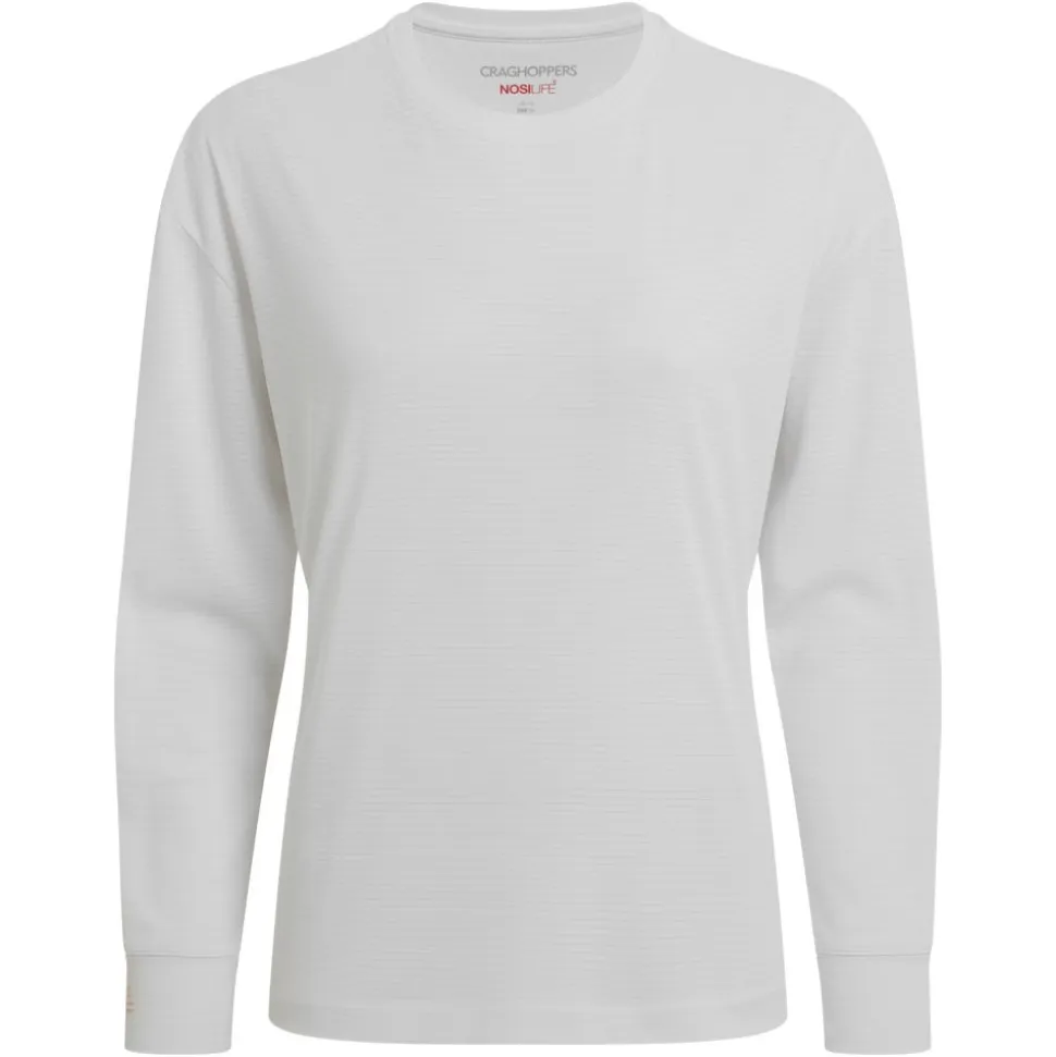 Nosilife Solarshield+ Long Sleeved T-shirt White - Tee Shirt Ml