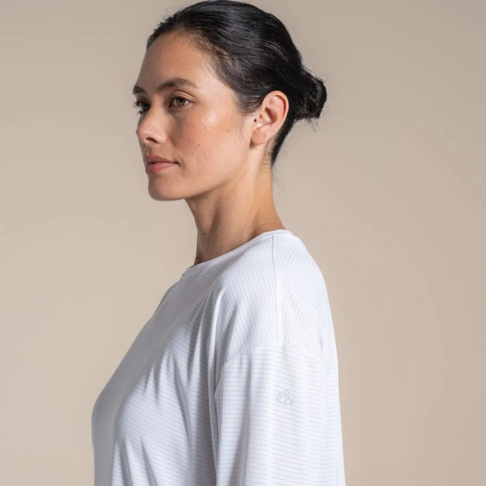 Nosilife Solarshield+ Long Sleeved T-shirt White - Tee Shirt Ml