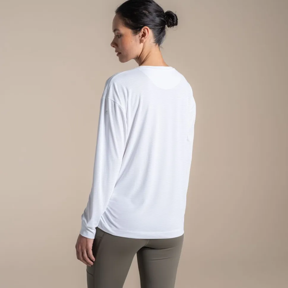 Nosilife Solarshield+ Long Sleeved T-shirt White - Tee Shirt Ml