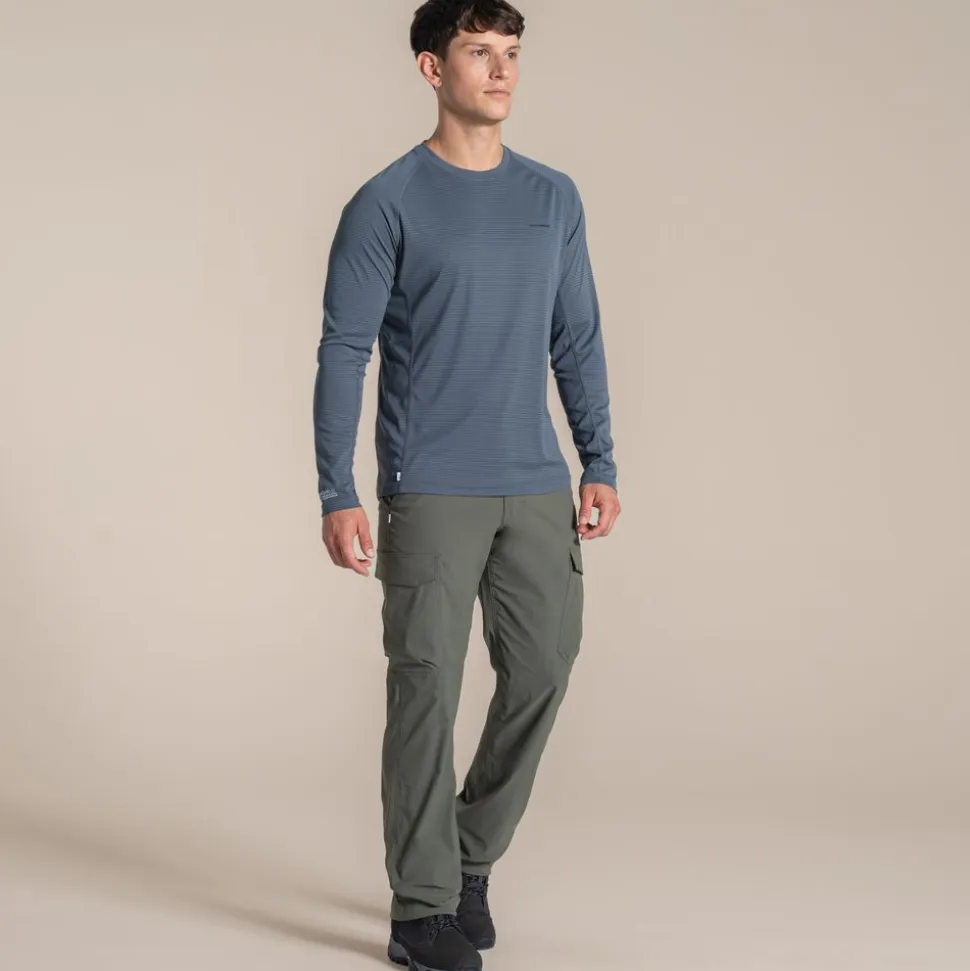 Nosilife Solarshield+ Long Sleeved T-shirt Dark Pewter - Tee Shirt Ml