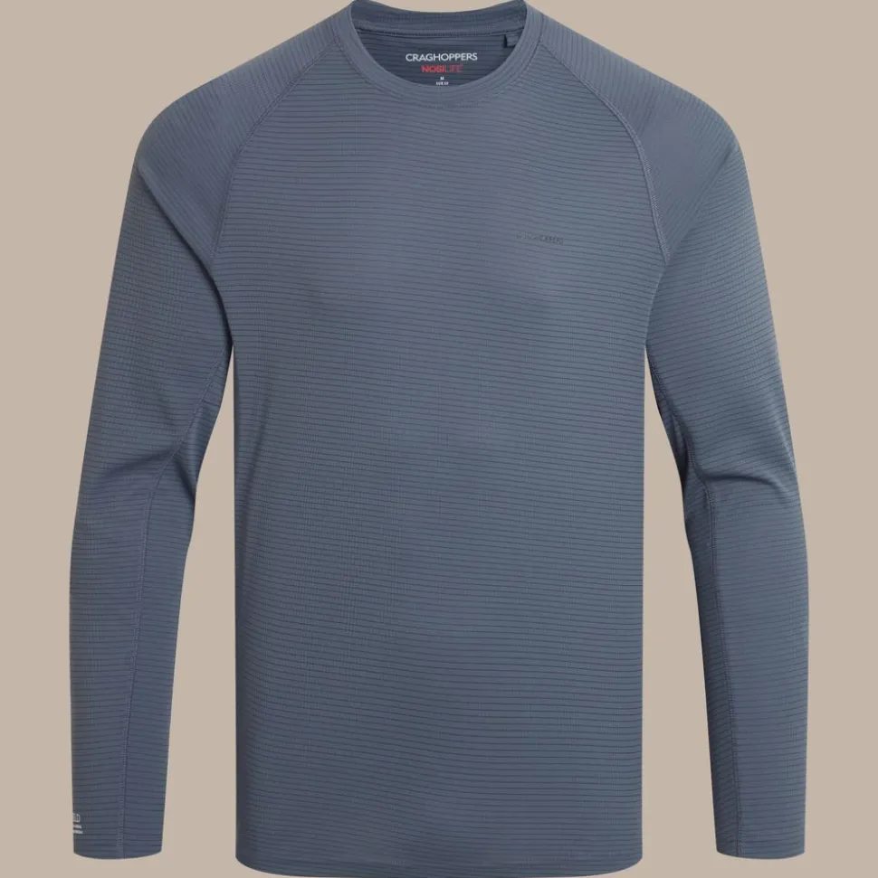 Nosilife Solarshield+ Long Sleeved T-shirt Dark Pewter - Tee Shirt Ml
