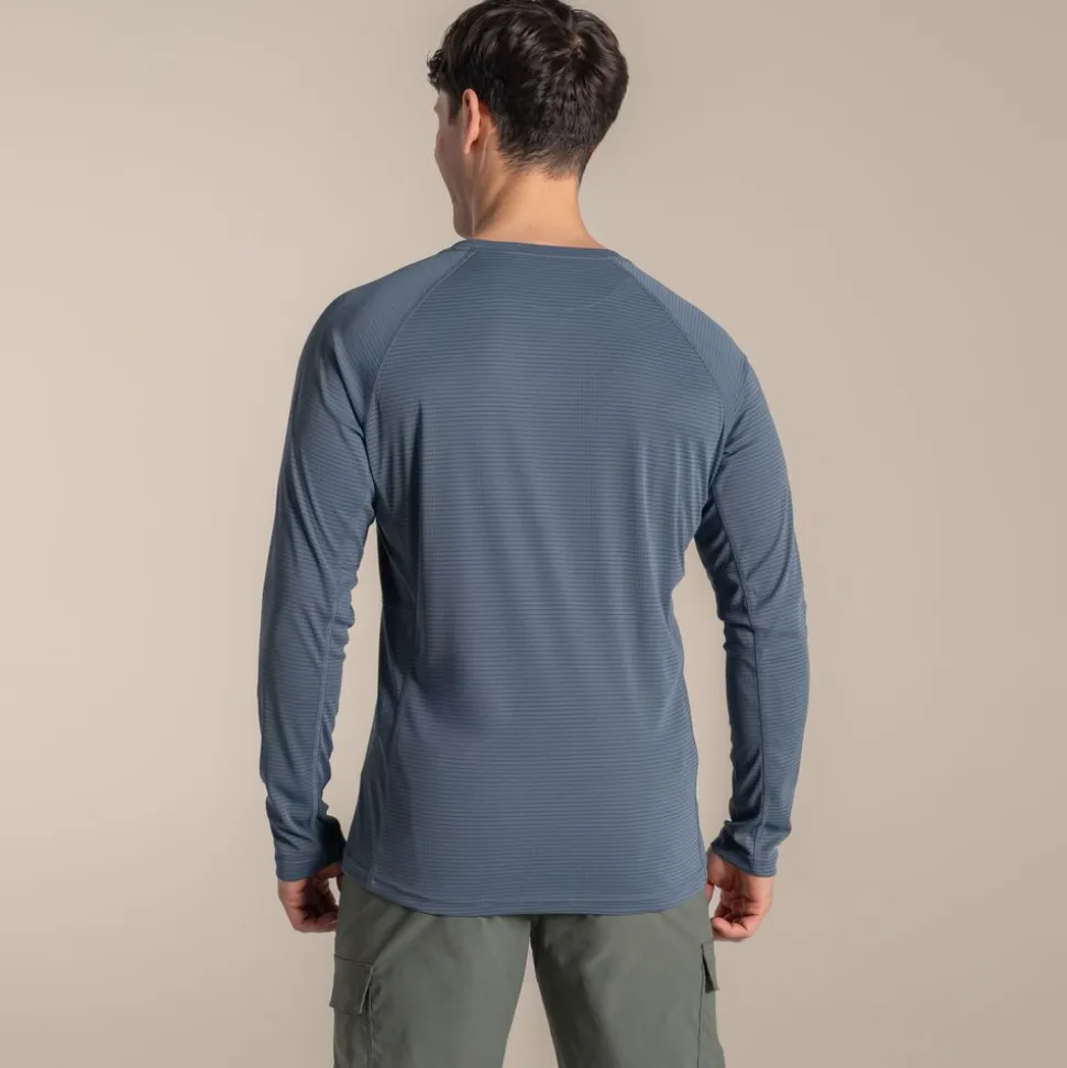 Nosilife Solarshield+ Long Sleeved T-shirt Dark Pewter - Tee Shirt Ml