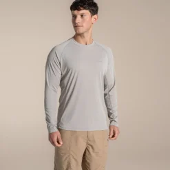Nosilife Solarshield+ Long Sleeved T-shirt Parchment - Tee Shirt Ml