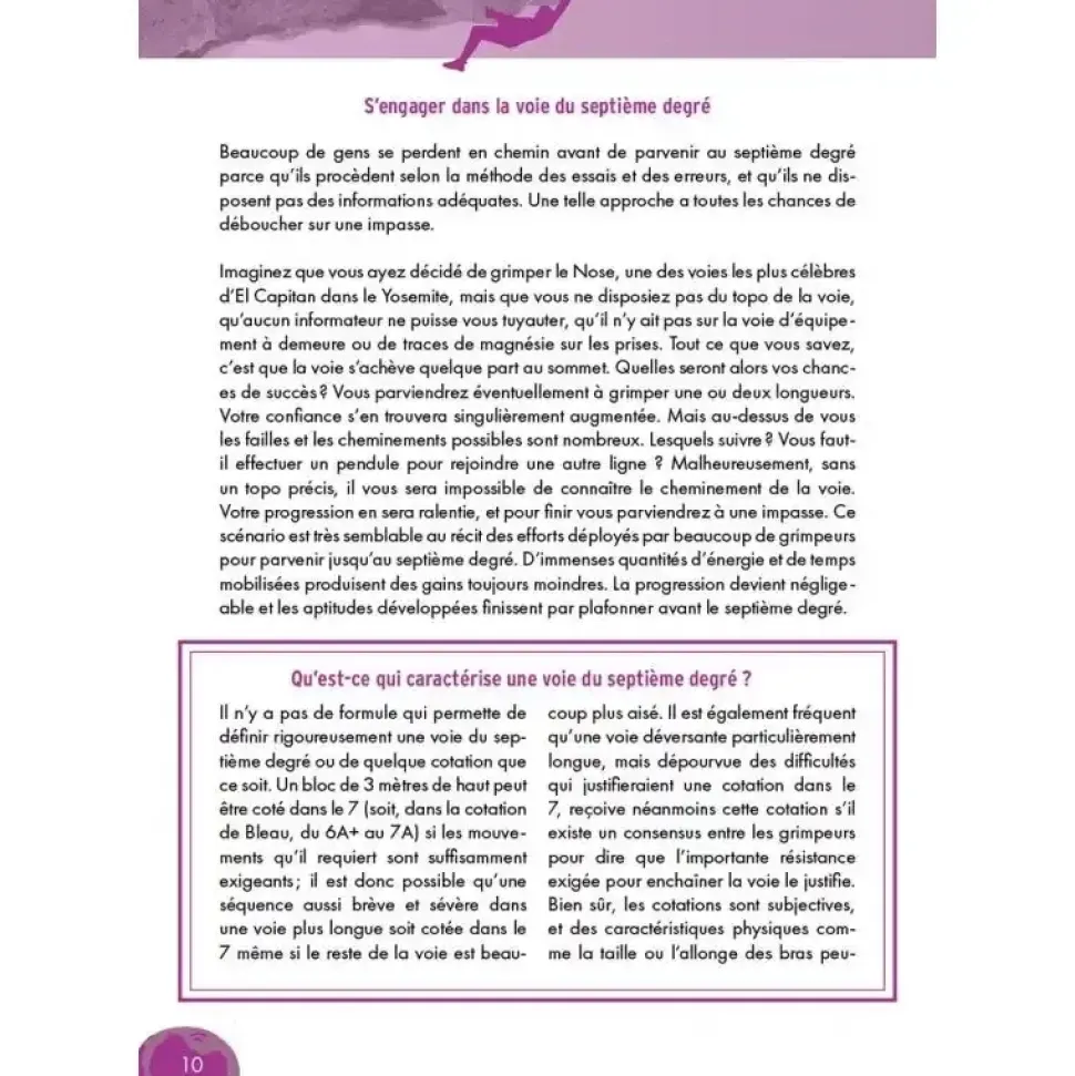 Objectif Septieme Degre - Entrainement Progression | Chemin Des Cretes