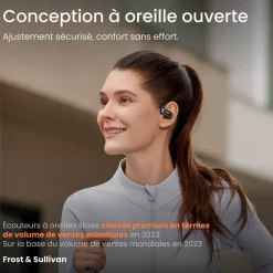 Openfit Air Noir - Casques Audio | Shokz