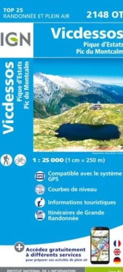 2148otr Vicdessos Estats - Cartes | Ign