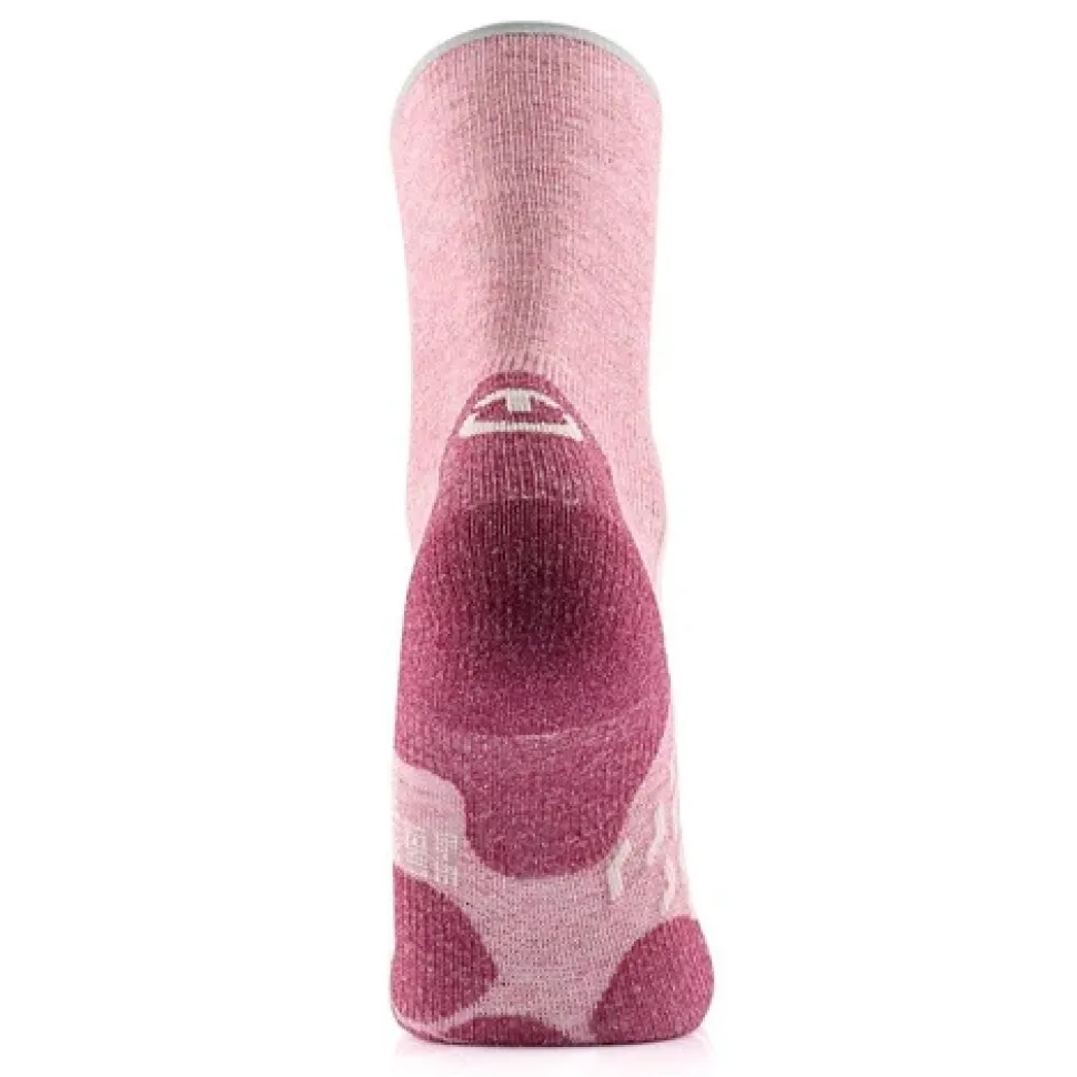 Outdoor Light Linen Crew Ld Pink - Chaussettes | Thermic