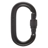 Oval Keylock Screwgate Black - Mousqueton Secu Oval | Black Diamond
