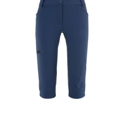 Pantalon 3/4 Femme Trekker Stretch Saphir - Pantacourt | Millet