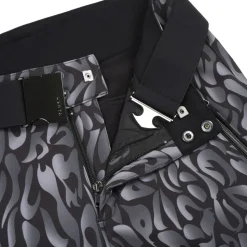 Pantalon Femme Joentaus Noir Print