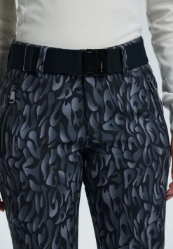 Pantalon Femme Joentaus Noir Print