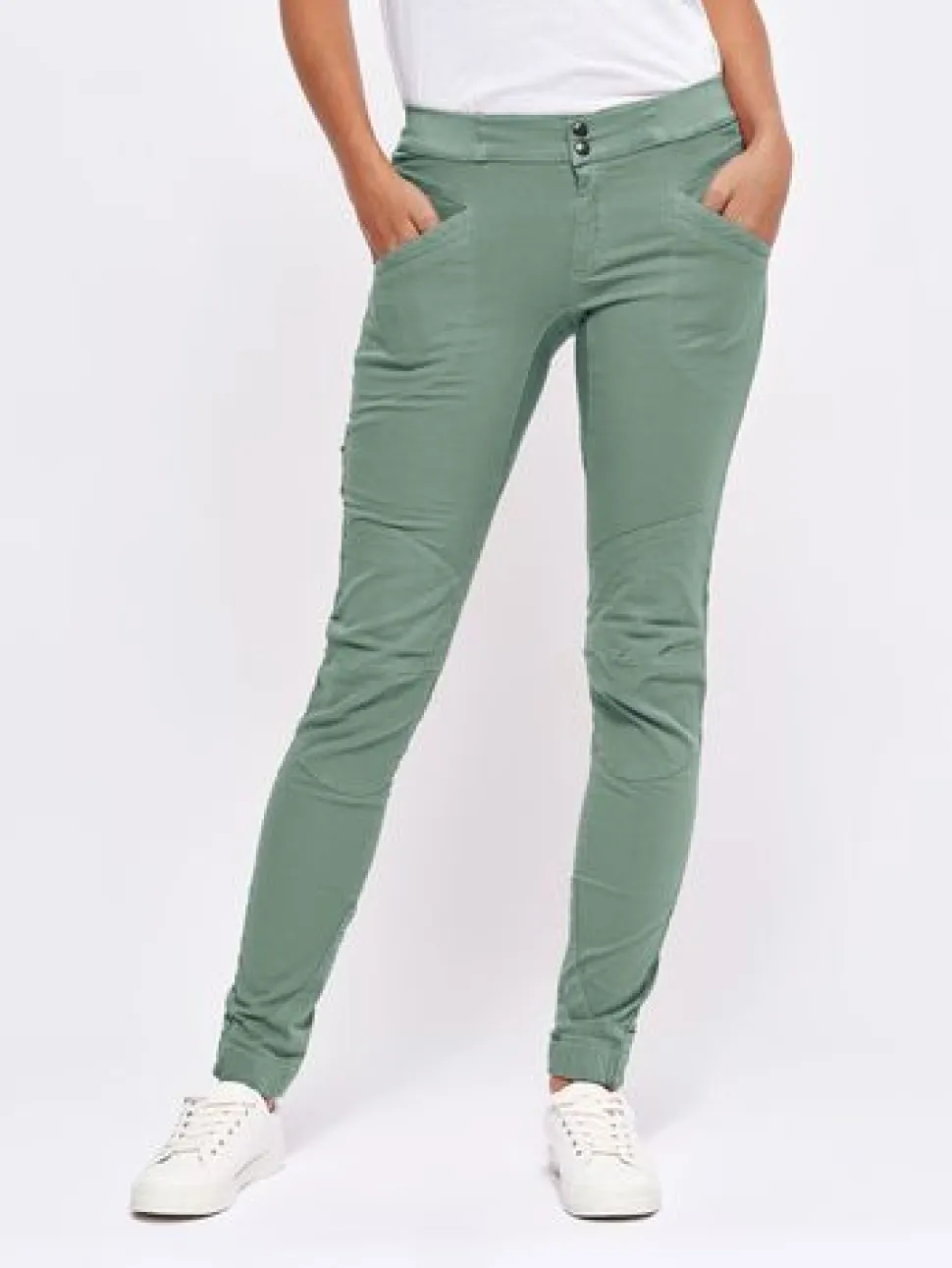 Pantalon Femme Laila Peak Iceberg Green 2022 | Looking For Wild