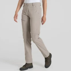 Pantalon Femme Nosilife Pro Convertible III Soft Mushroom - Pantalon