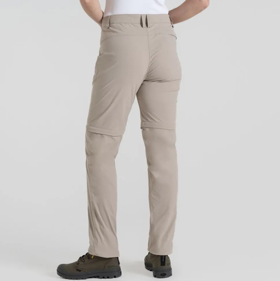 Pantalon Femme Nosilife Pro Convertible III Soft Mushroom - Pantalon