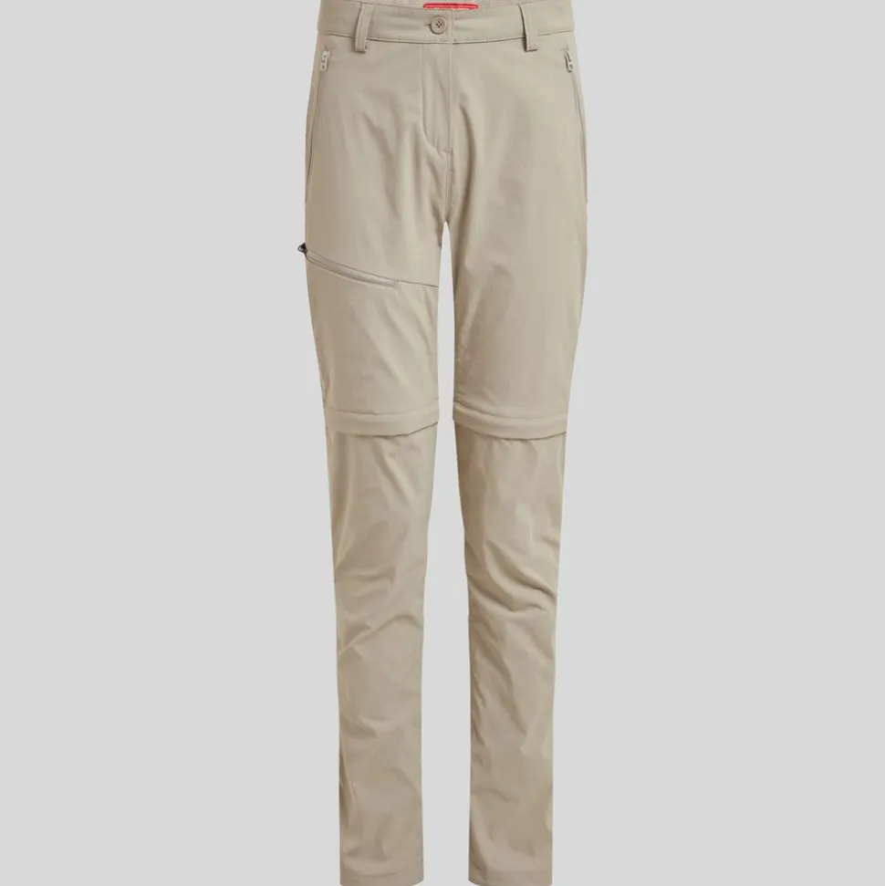 Pantalon Femme Nosilife Pro Convertible III Soft Mushroom - Pantalon