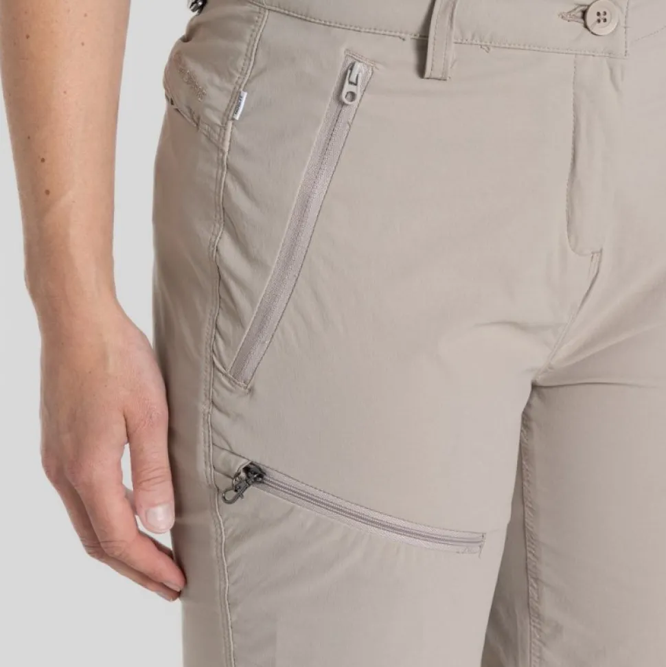 Pantalon Femme Nosilife Pro Convertible III Soft Mushroom - Pantalon