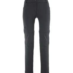 Pantalon Femme Trekker Stretch Zip Off Black - Pantalon | Millet