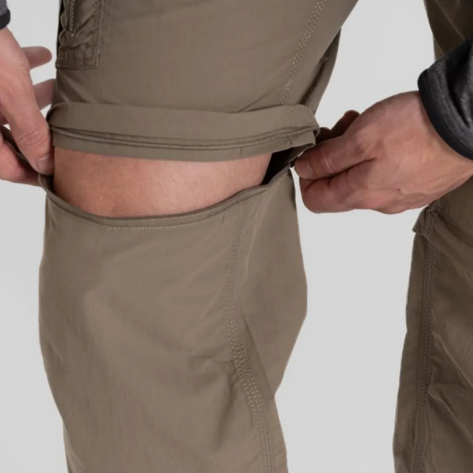 Pantalon Nosilife Convertible Cargo II Pebble - Pantalon | Craghoppers