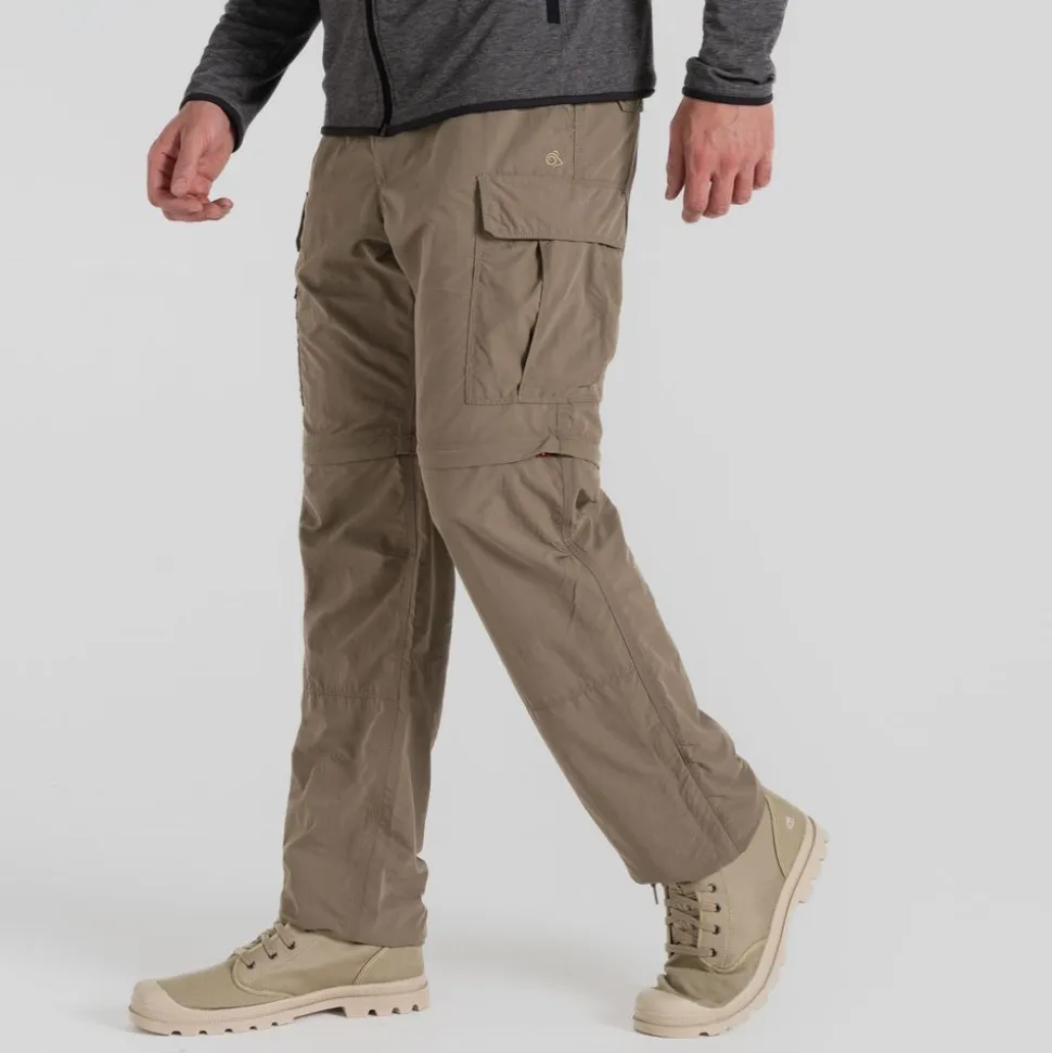 Pantalon Nosilife Convertible Cargo II Pebble - Pantalon | Craghoppers