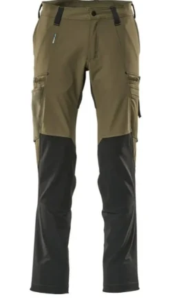 Pantalon Ultimate Stretch Vert Foncé-noir - | Mascot
