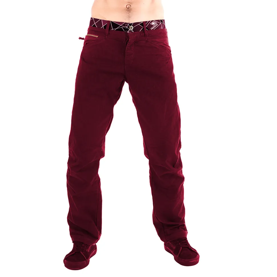 Pantalon Yaniro Dark Red - Pantalon | Nograd