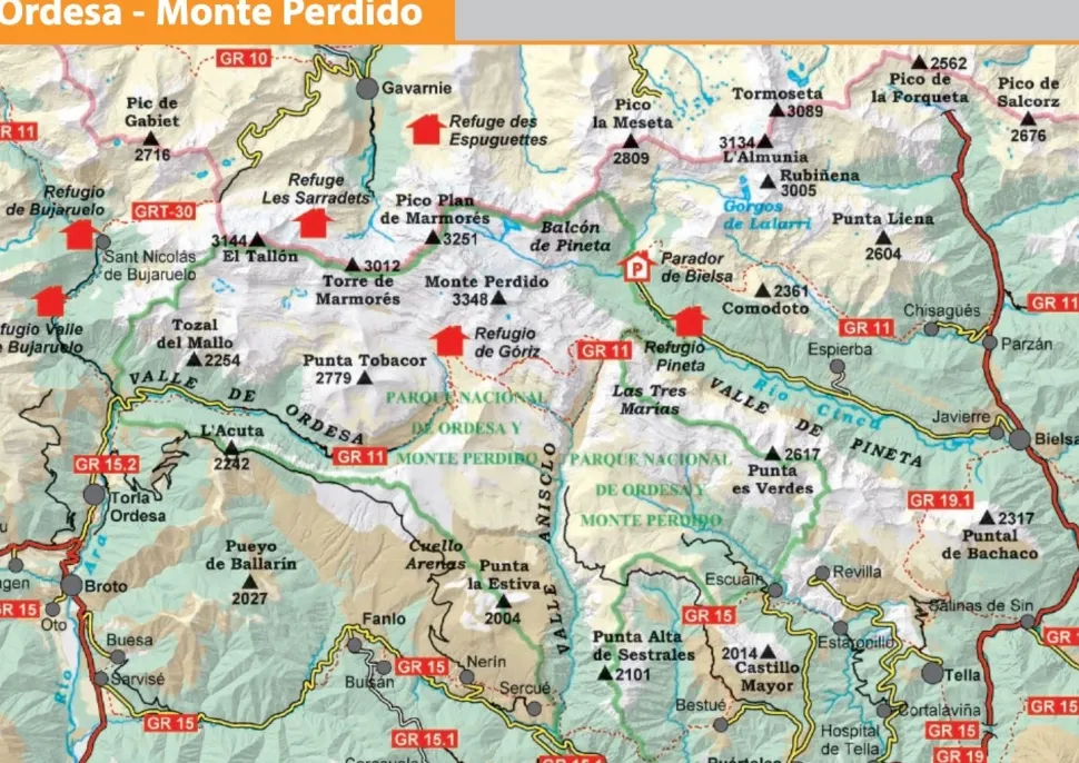 Parque Nacional De Ordesa Y Monte Perdido (2 Cartes) - Cartes | Alpina