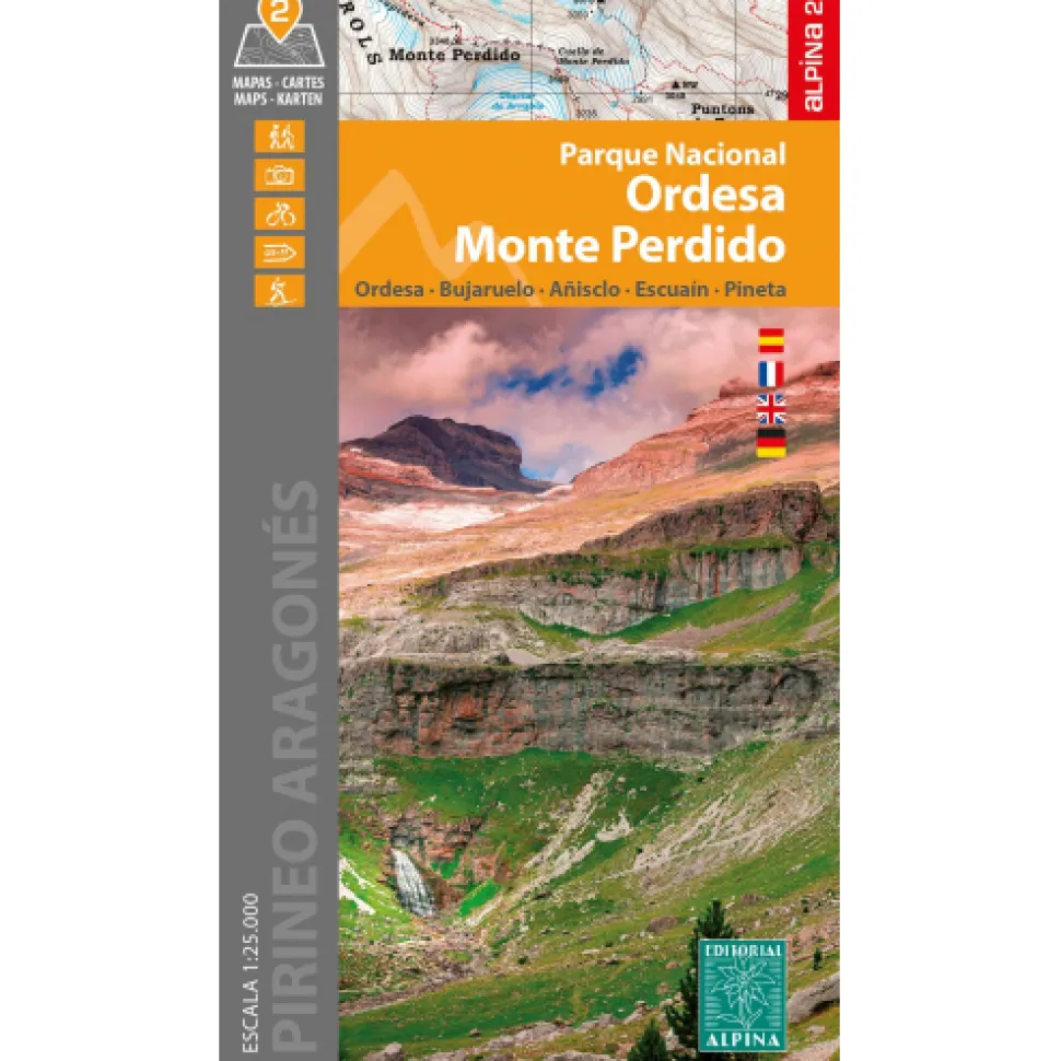 Parque Nacional De Ordesa Y Monte Perdido (2 Cartes) - Cartes | Alpina