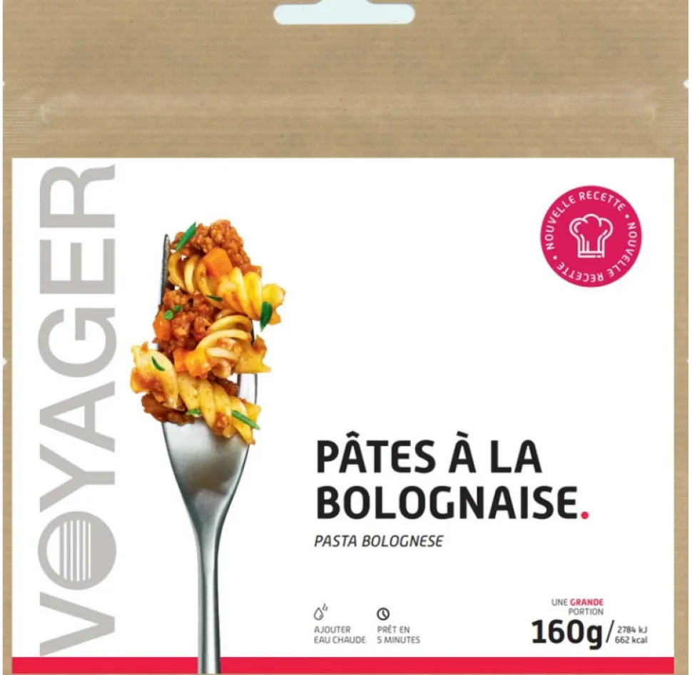 Pates A La Bolognaise - Repas Lyophilise | Voyager