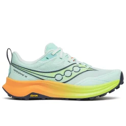 Peregrine 16 Aqua Citron - Chaussures Femme | Saucony