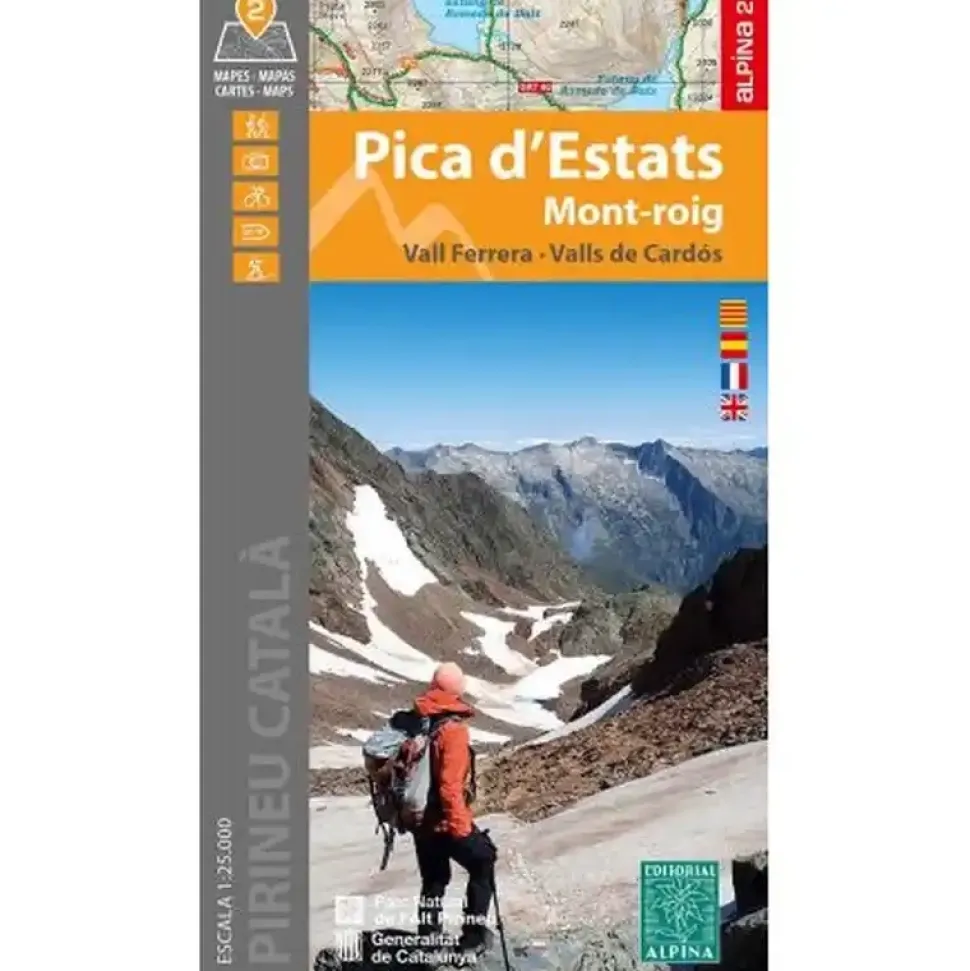 Pica D'estats/mont-roig - 1/25.000 - Cartes | Alpina