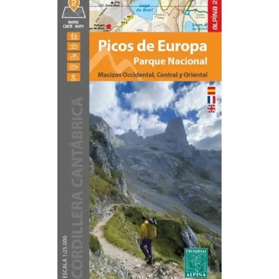 Picos De Europa - Parque Nacional (2 Cartes) - 1/25.000 | Alpina