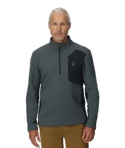 Polaire 1/2 Zip Bandit Slate Blue